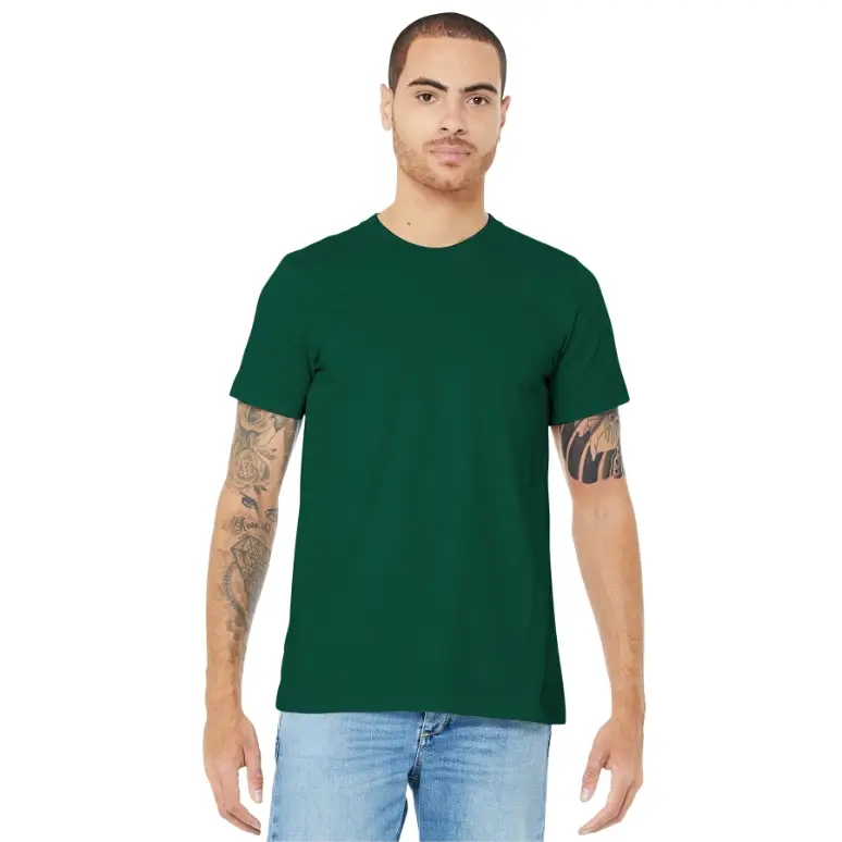 Bella+Canvas green t-shirt