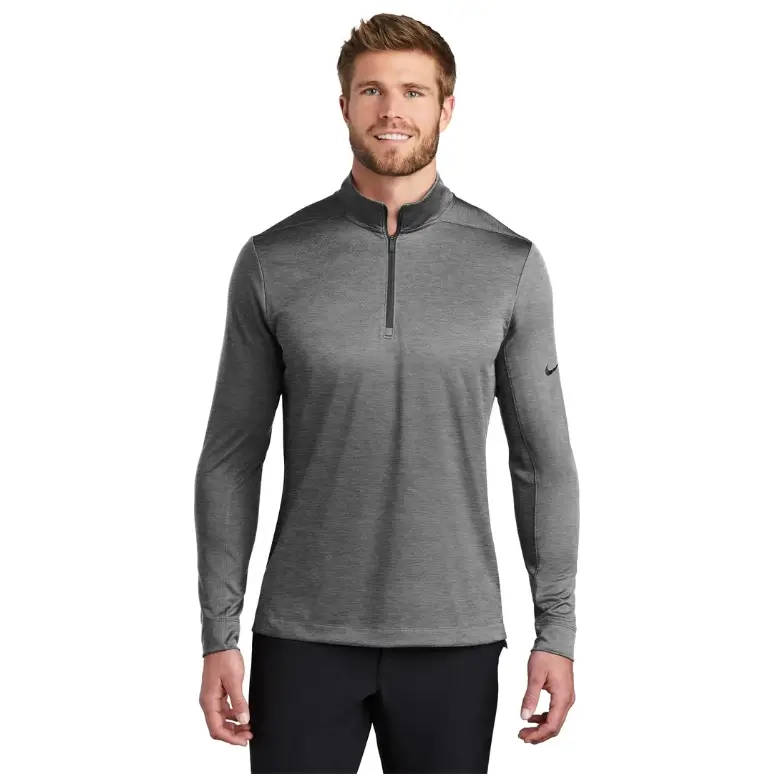 Nike dry half-zip grey cover up